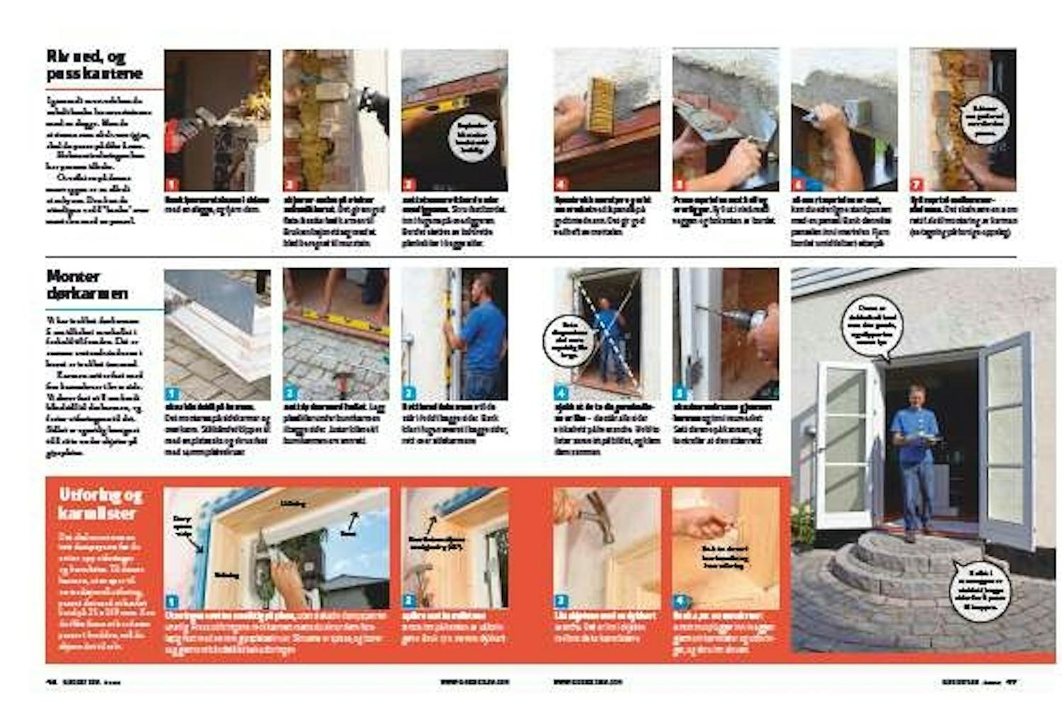 Sette inn dør i bærevegg | Sette inn vindu i bærevegg Sette inn dør i bærevegg | Sette inn vindu i bærevegg